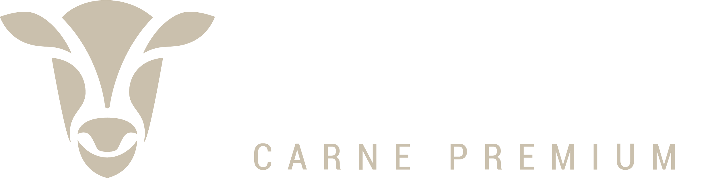 Pampeana Carnes logo white
